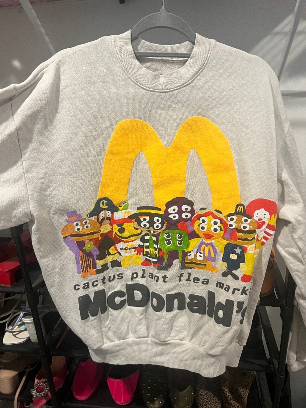 McDonald’s Cactus Plant Flee Market Sweatshirt